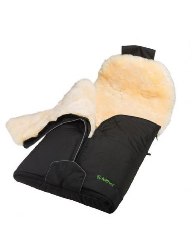 Chancelière en peau d'agneau -...