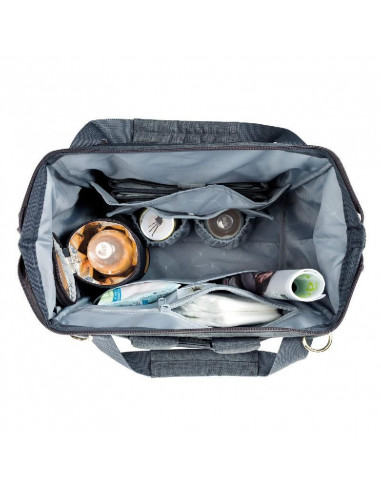 Sac à dos à langer Goldie - Anthracite