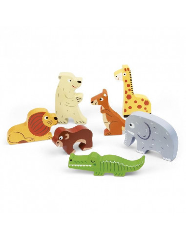 Chunky Puzzle - 3D - Zoo