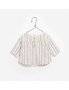 T-shirt tissé imprimé - 3 mois