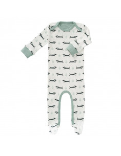 Pyjama avec pieds coton Bio...