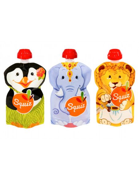 Gourdes-Poches réutilisables 