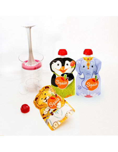 Gourdes-Poches réutilisables 