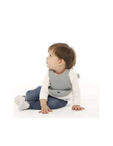 Bavoir en silicone flexible 6m et...