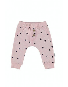 Pantalon - Hearts Pink - T68