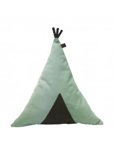 Coussin canvas - Tipi - Menthe