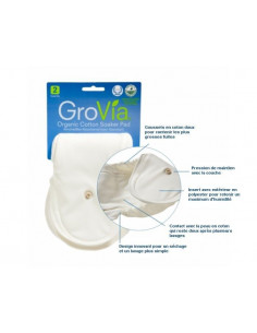 Lot de 2 Pads Grovia coton... 2