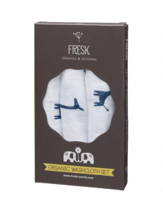 Gants de toilette coton bio...