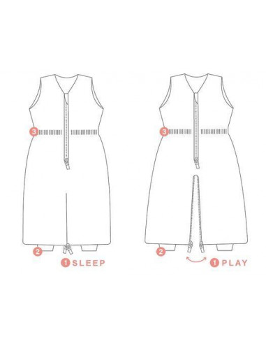 Gigoteuse Magic Bag 9-24m Kilty - Mix...