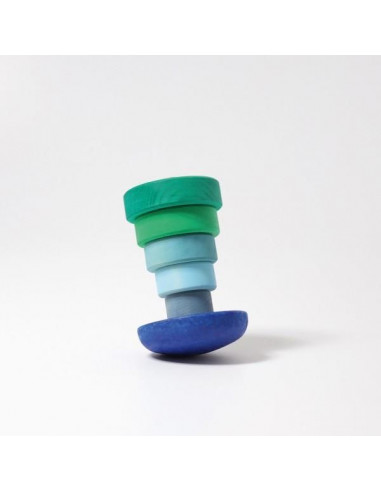 Blue Wobbly Stacking Tower