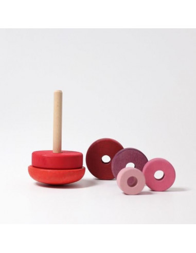 Tour empilable rose - Wobbly