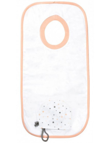 Bavoir Coton - Etoiles