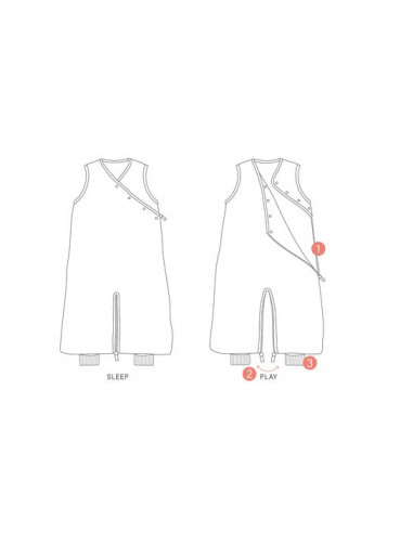 Gigoteuse Magic Bag 3-9m Tetra jersey...