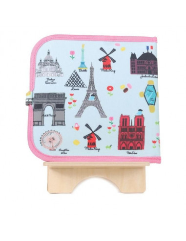 Cahier réutilisable ardoise  - Paris