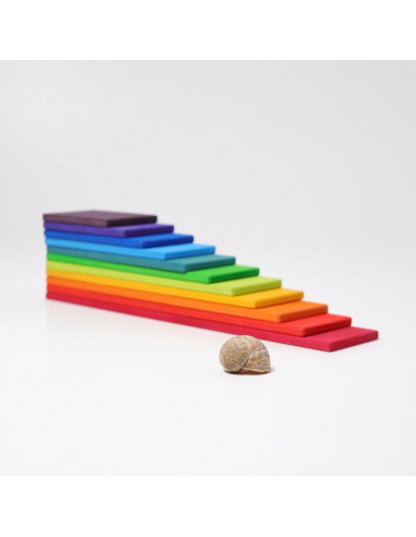 Panneaux de construction arc-en-ciel...