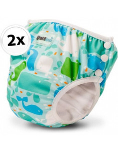 Lot de 2 maillots / culotte...