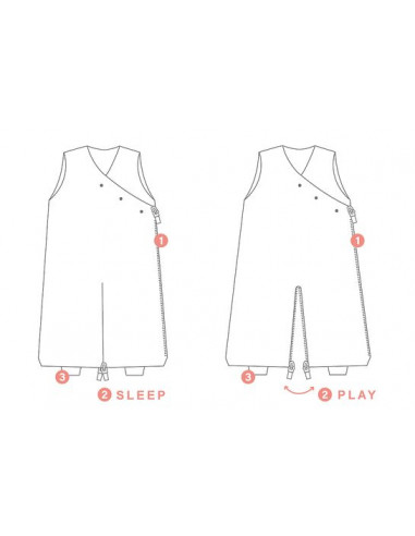 Magic Bag été 6-24m - Orange