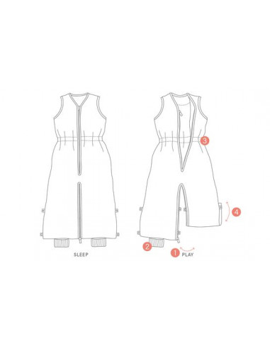 Gigoteuse Magic Bag 18-36m Jersey -...