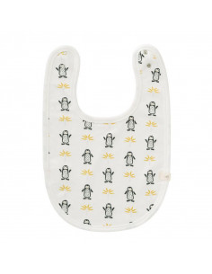 Bavoir coton bio - Pinguin