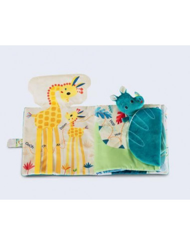 Livre tissu - Papa t'es où ?