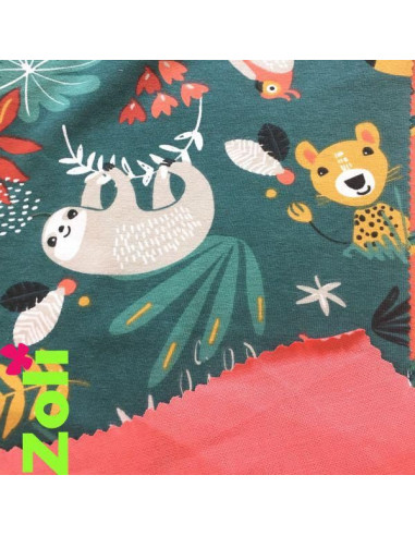 Chapeau soleil Beguin lin - Jungle