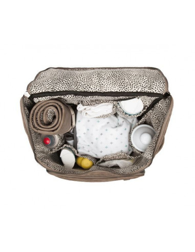 Sac à dos à langer Lisbon - Taupe