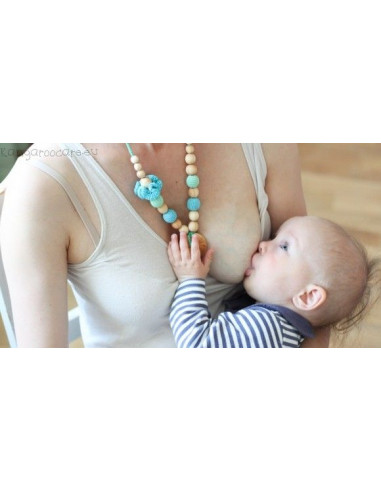 Collier d'allaitement Flower Mama in...