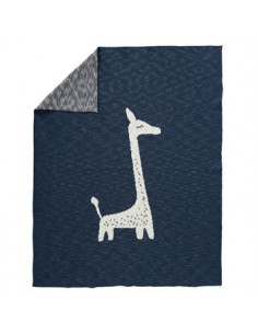 Couverture tricotée bio...