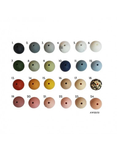 Hochet silicone et bois Elephant -...