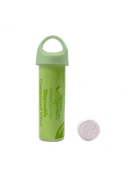 Lingette compressée jetable-10pc