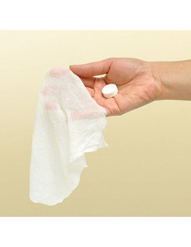 Lingette compressée jetable-10pc