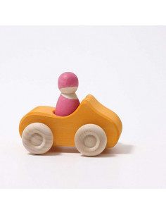 Voiture cabriolet - Yellow