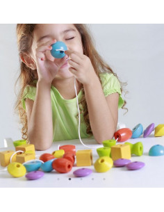 Perles en bois - Multiforme 2