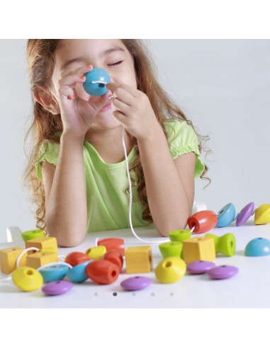 Perles en bois - Multiforme