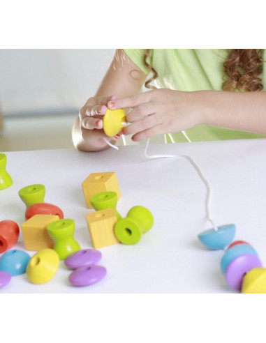 Perles en bois - Multiforme