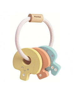 Hochet à clefs - Pastel