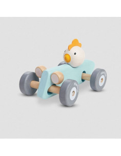 Voiture de course bois -...