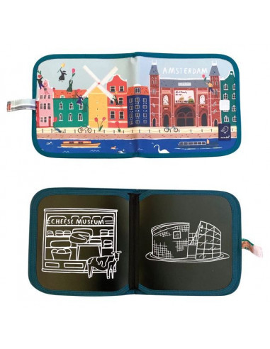 Cahier réutilisable City - Amsterdam