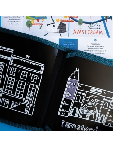 Cahier réutilisable City - Amsterdam