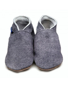 Chaussons en cuir 6-12mois...