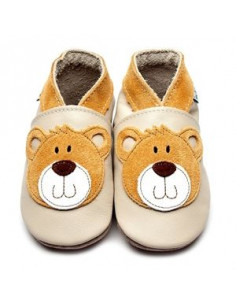 Chaussons en cuir Gripz...