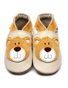 Chaussons en cuir Gripz...