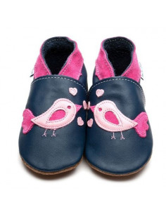 Chaussons en cuir Gripz...