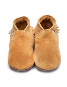 Chaussons en cuir Gripz...