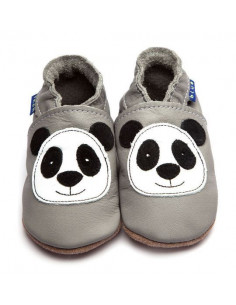 Chaussons en cuir Gripz...