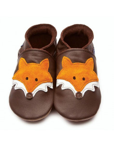 Chaussons en cuir 0-6mois -...