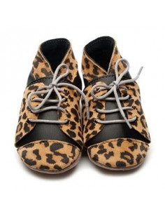 Chaussons en cuir 6-12mois...