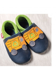 Chausson en cuir T26-27 -...