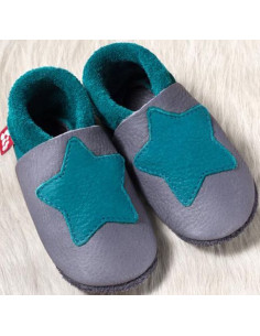 Chausson en cuir T18-19 -...