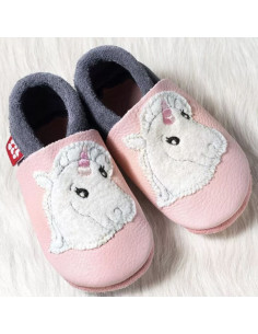 Chausson en cuir T26-27 -...